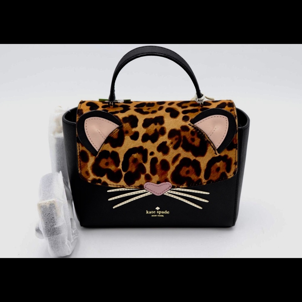 KATE SPADE RUN WILD 🦁 KERRIE LEOPARD PURSE